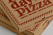 Pizza Box Mockup, a Cups & Container Mockup by eezo (Thumbnail 3 of 3)