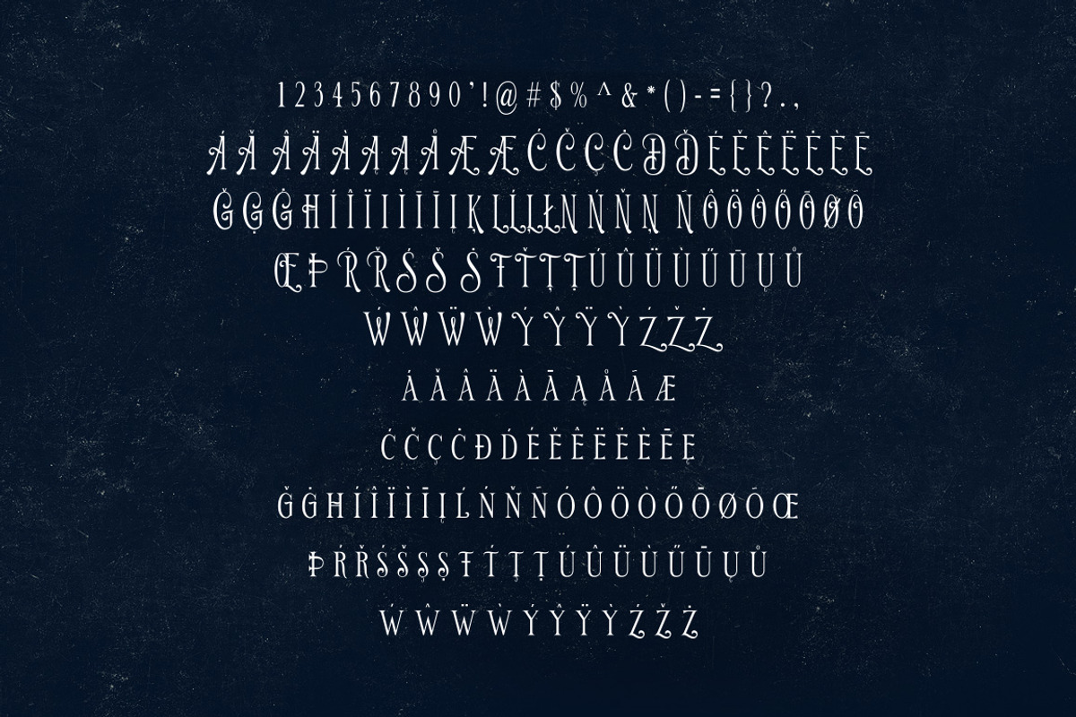 Limit Corner Typeface + Extras, a Serif Font by StoricType (Photo 9 of 11)
