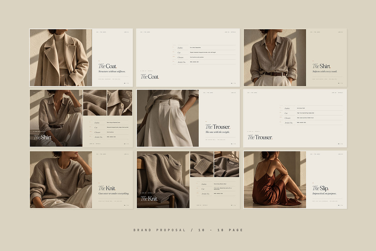 MARGAUX / Lookbook Template, a Presentation Template by Leleka.Store (Photo 11 of 16)