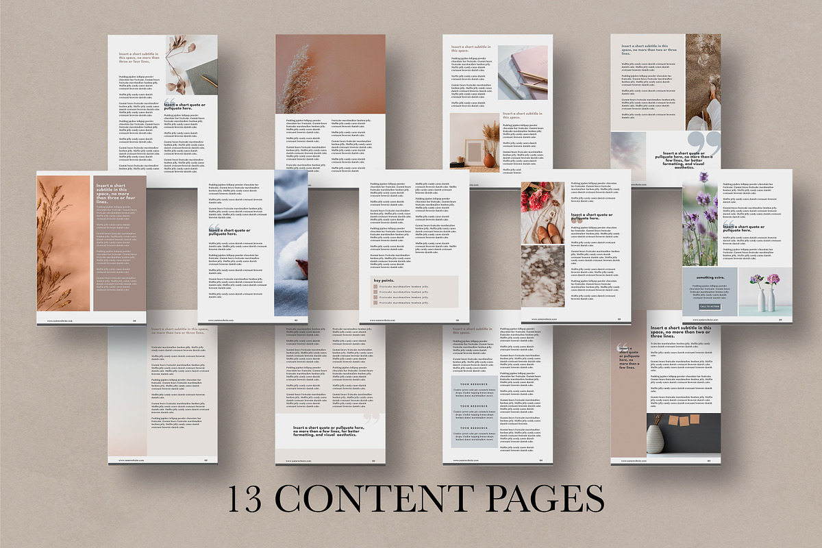 eBook Canva Template - ASTRID, a Magazine Template by Studio Next (Photo 8 of 15)
