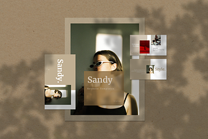 Sandy Nude Keynote Templates