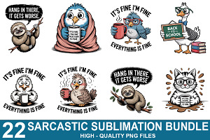 Funny Sarcastic Sublimation PNG, a Graphic by crative8112