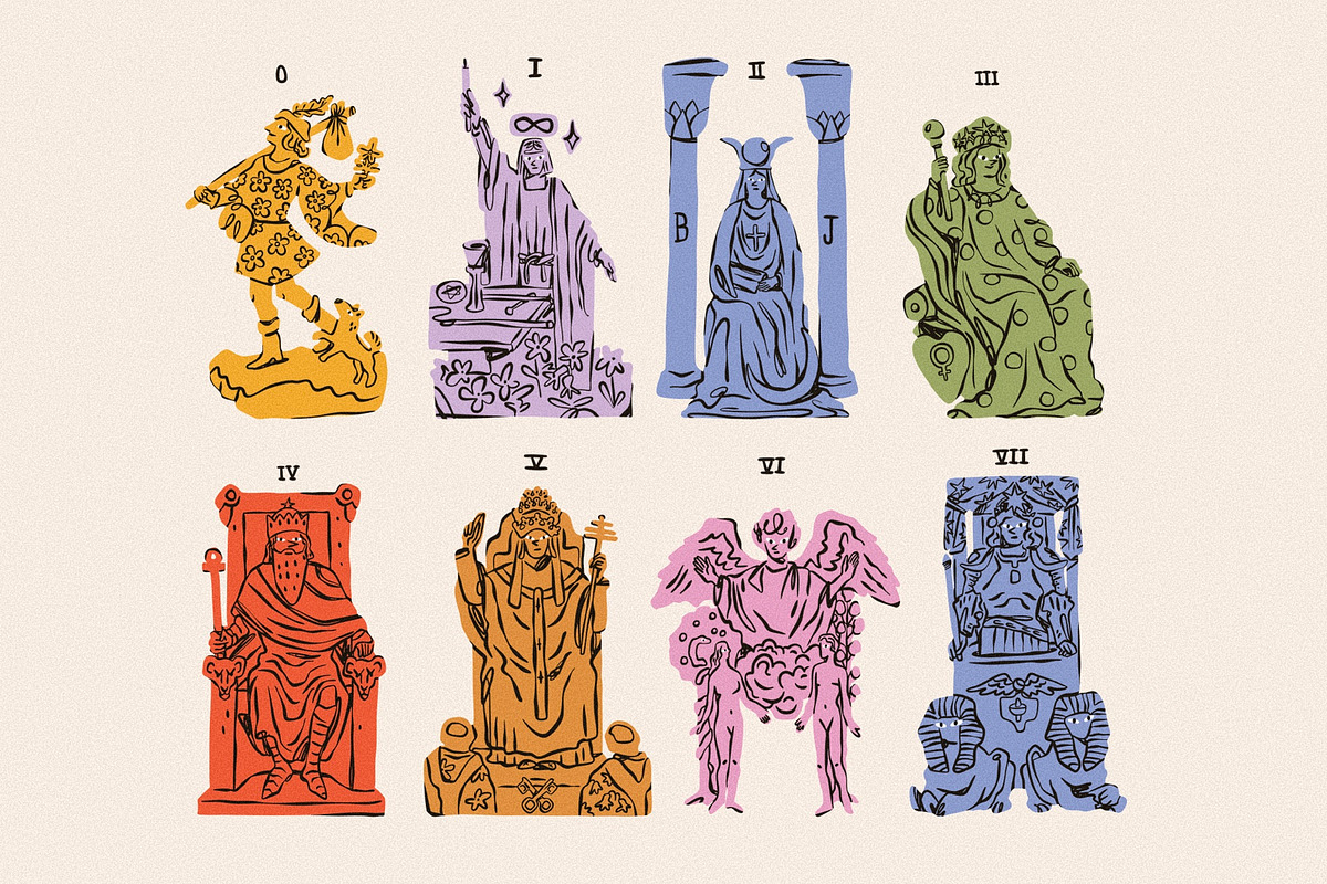 The Major Arcana, a Decorative Illustration by Twisted Tail (Photo 2 of 9)