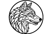 Alpha Wolf Silhouettes Bundle, an Animal Illustration by Designer_Momina (Thumbnail 21 of 21)