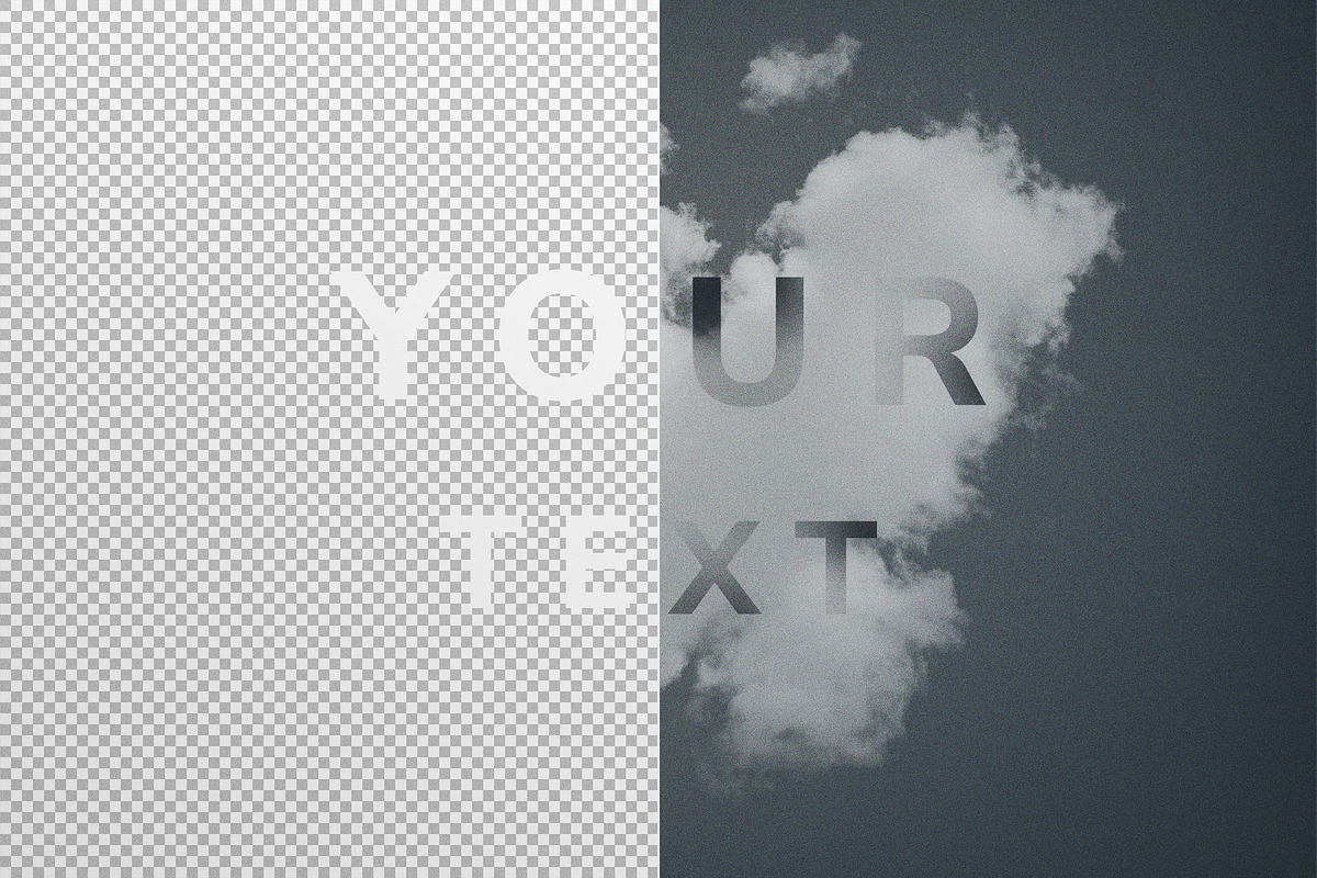 Cloud Text Effect, a Brushes & More by MarkSupply (Photo 2 of 3)