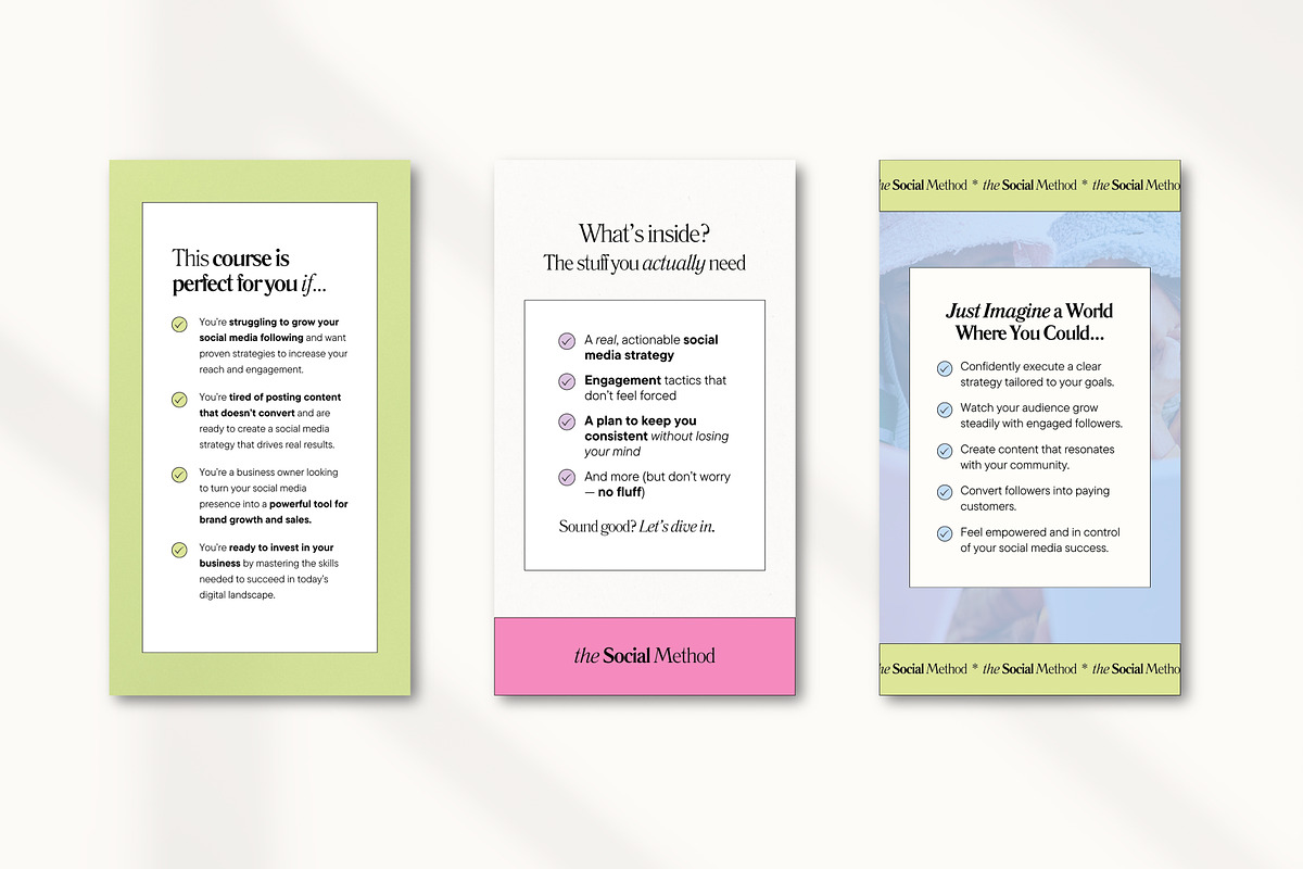 Instagram Story Templates Canva, a Social Media Template by Fallon Gerst (Photo 20 of 27)