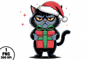 FunnyChristmat Cat Lovers Png, an Illustration by Daily.Designs (Thumbnail 1 of 5)
