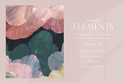 June - Abstract Painted Backgrounds, a Texture Graphic by Basia Stryjecka (Thumbnail 8 of 15)