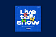 Podcast Social Media Post Bundle, a Social Media Template by Saman Osama (Thumbnail 6 of 12)
