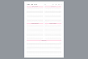 Generic Notes and Ideas Planning, a Stationery Template by shahsoft (Thumbnail 2 of 4)