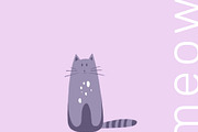 Cat Graphics Pack, an Animal Illustration by agarimoestudio (Thumbnail 3 of 16)