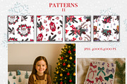 Christmas Vintage Vector Collection, a Seasonal Illustration by DiashaArt (Thumbnail 11 of 17)