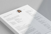 Resume Template, a Resume Template by Designsoul14 (Thumbnail 3 of 6)