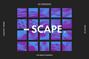 VIBRANT ABSTRACT GRADIENT TEXTURES, a Texture Graphic by ME_COLLAGE (Thumbnail 3 of 26)