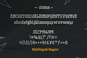Jangos - Unique Decorative Font, a Slab Serif Font by Grontype (Thumbnail 8 of 9)