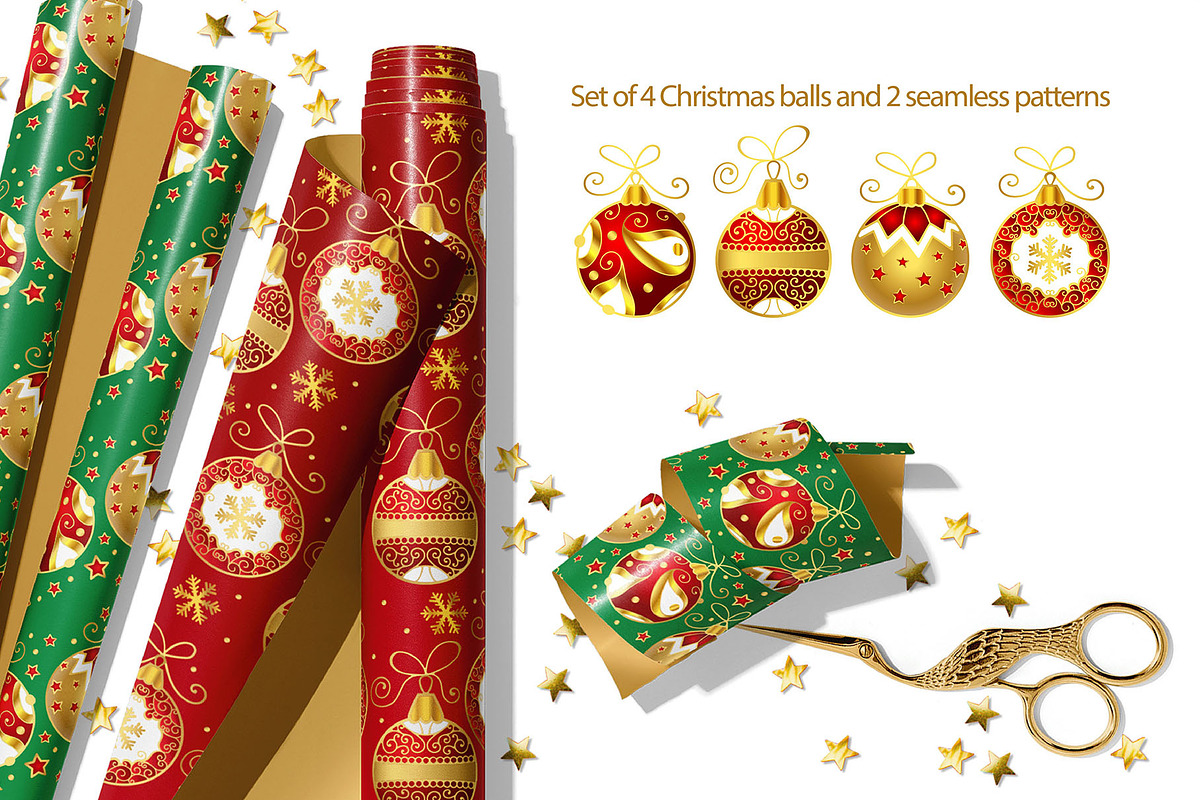 Christmas Vector Collection, a Pattern Graphic by Marina.Markizova (Photo 6 of 6)