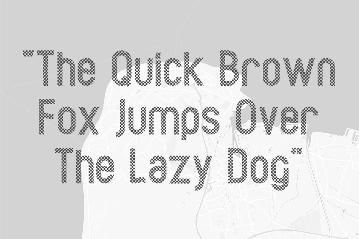 Arcachon Dotted Font preview 5