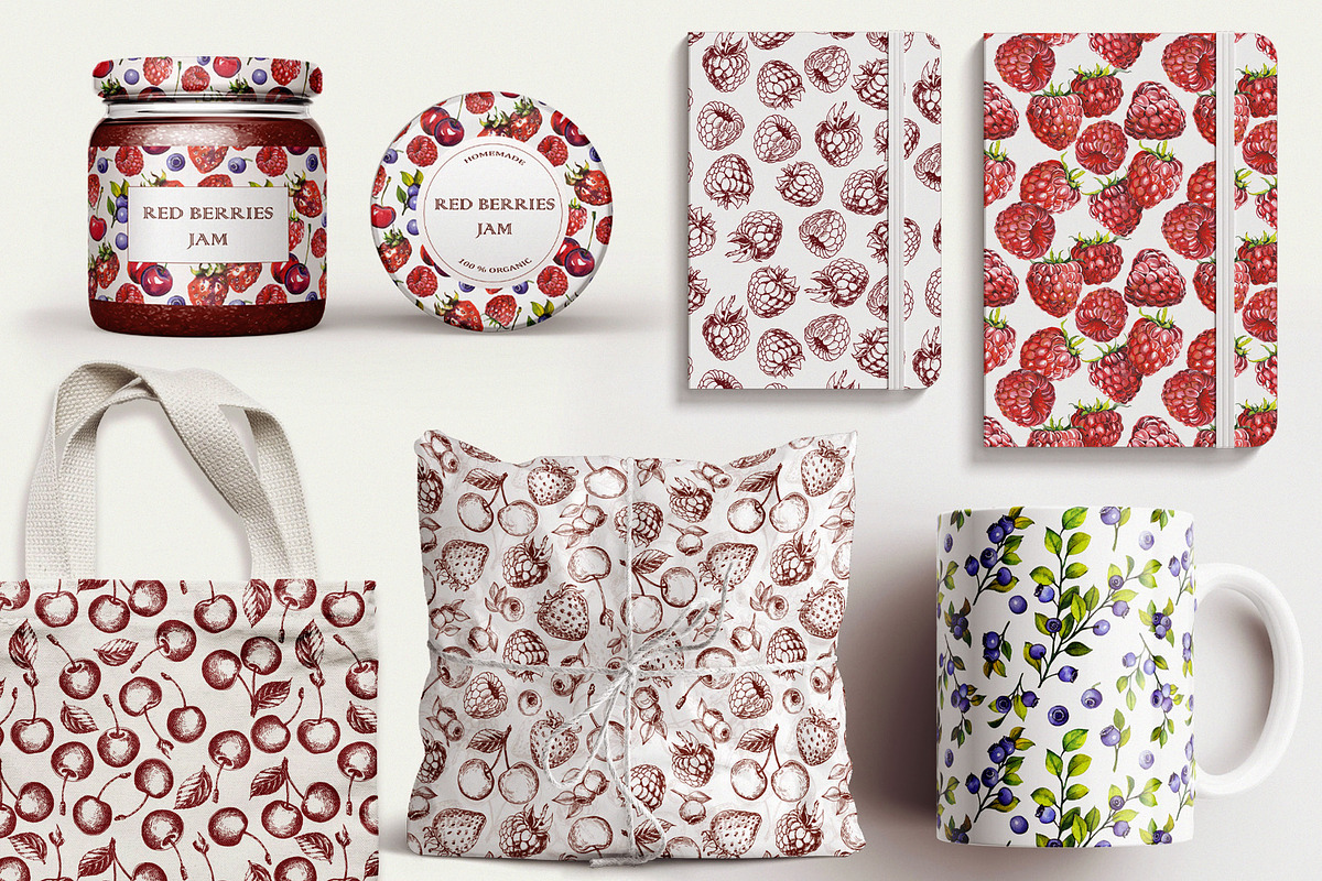 Berries, a Food Illustration by Jeanna Draw (Photo 12 of 12)