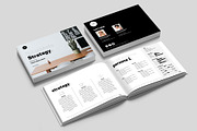 Black Social Media Strategy Template, a Presentation Template by InkBlue Templates (Thumbnail 2 of 4)
