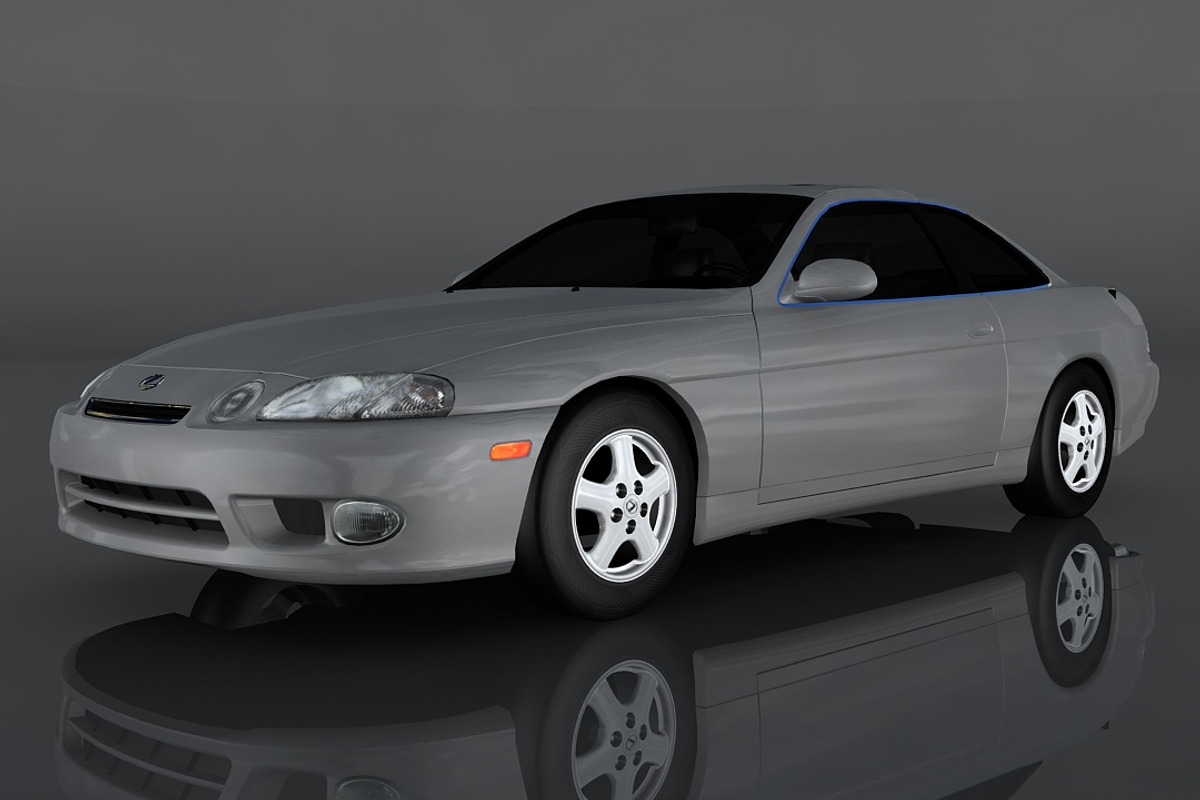 1997 Lexus SC300, a Cars & Vehicle 3D Model by valtriiu (Photo 1 of 12)