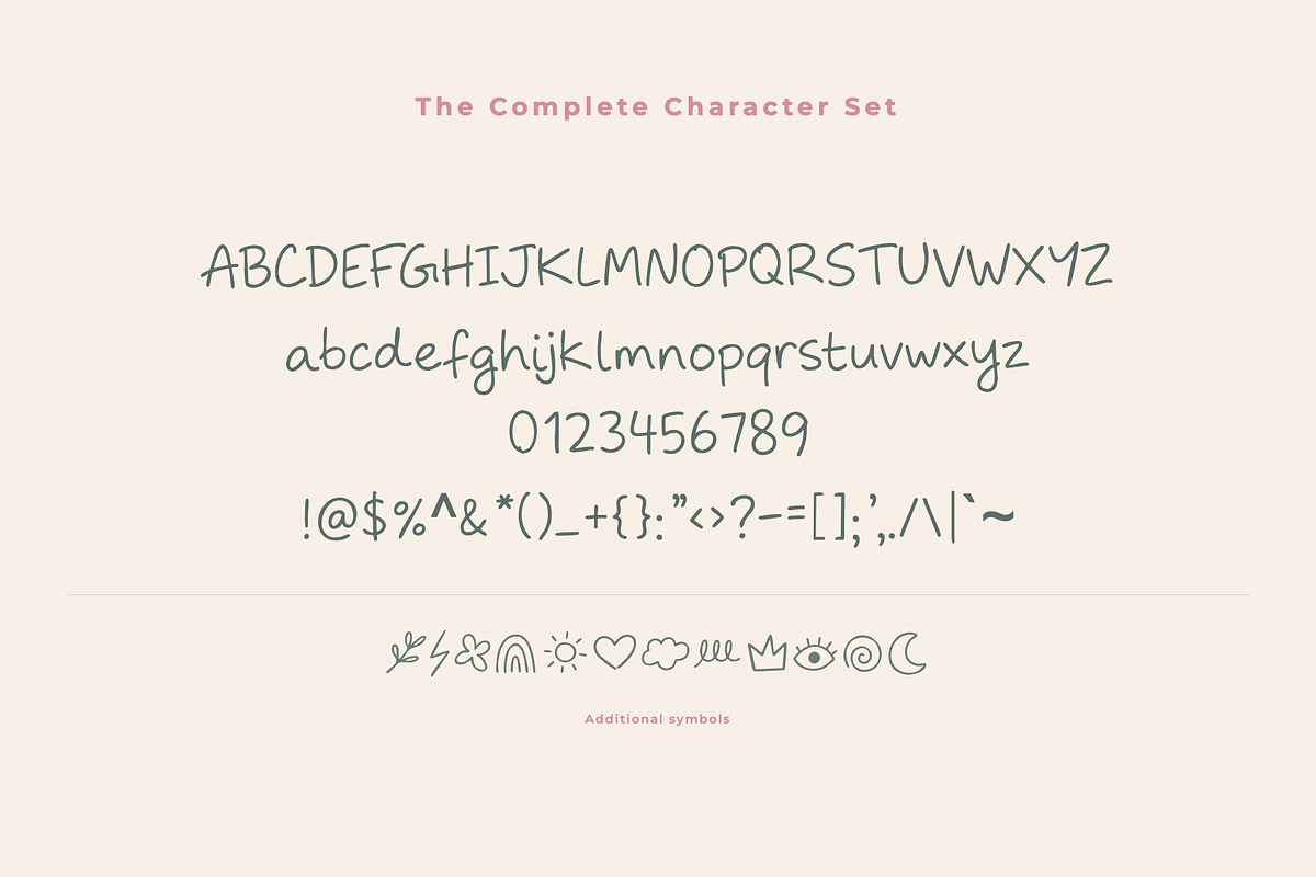 Mellownote font, a Handwritten Font by Graphic Spirit (Photo 2 of 8)