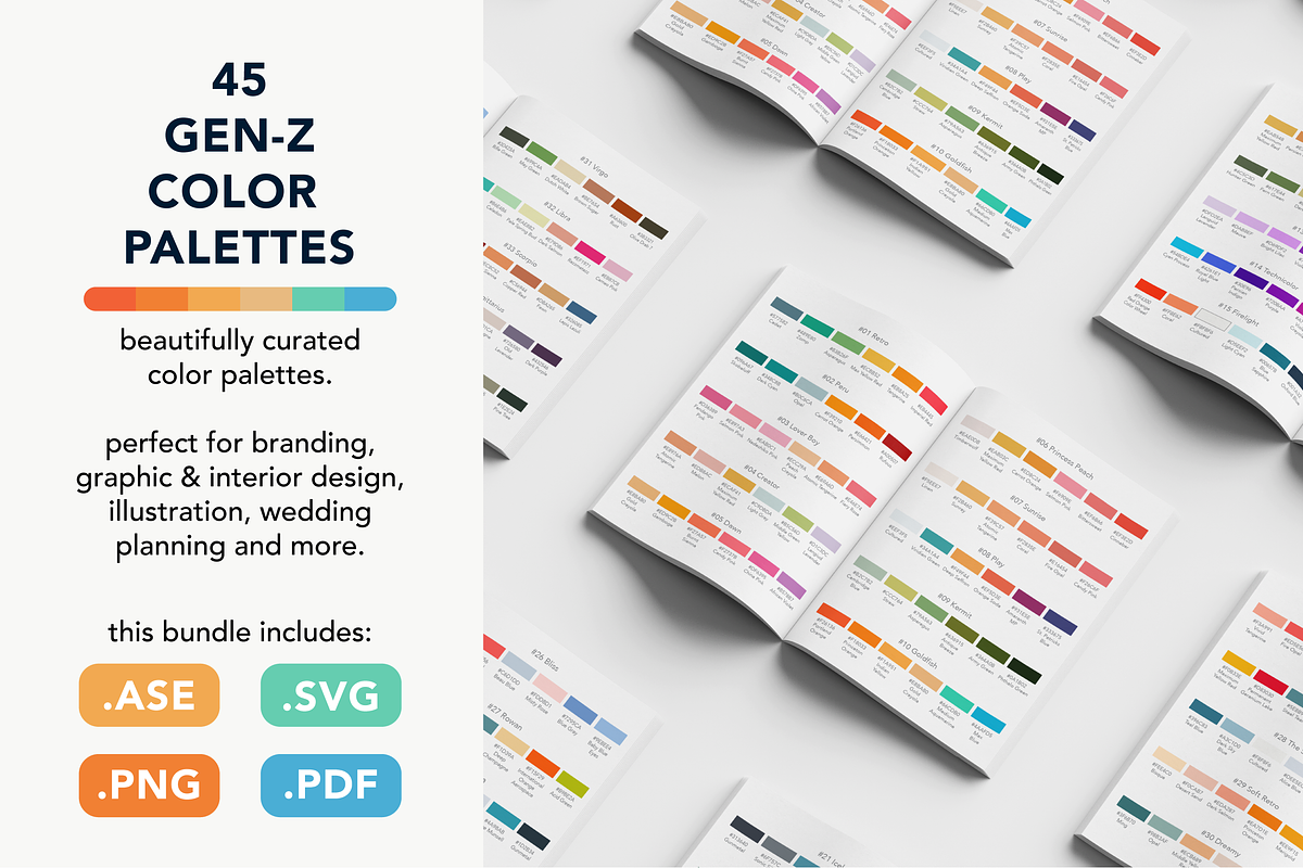Gen-Z Color Palettes, a Palette Add-On by Ellen Carty Design (Photo 3 of 12)