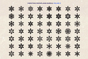 Snowflake SVG Bundle Ornaments Vol 2, an Object Graphic by Seaquint (Thumbnail 2 of 8)