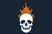 Broken Skull Illustration, an Object Illustration by Decoconio Design (Thumbnail 3 of 3)