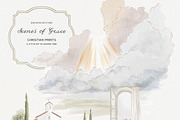 Le Jardin Céleste Christian Prints, a Background Graphic by Muse Artist (Thumbnail 5 of 26)