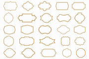 Classic Frame Label Border Bundle, a Decorative Illustration by Kusumaillustration (Thumbnail 9 of 16)