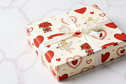 Valentine Hearts Seamless Pattern, a Pattern Graphic by Pulsecolor (Thumbnail 8 of 8)