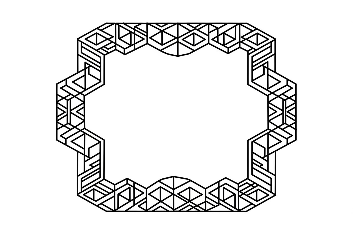 Polygon Frame & Label Bundle, an Illustration by Creativeshirt (Photo 21 of 51)