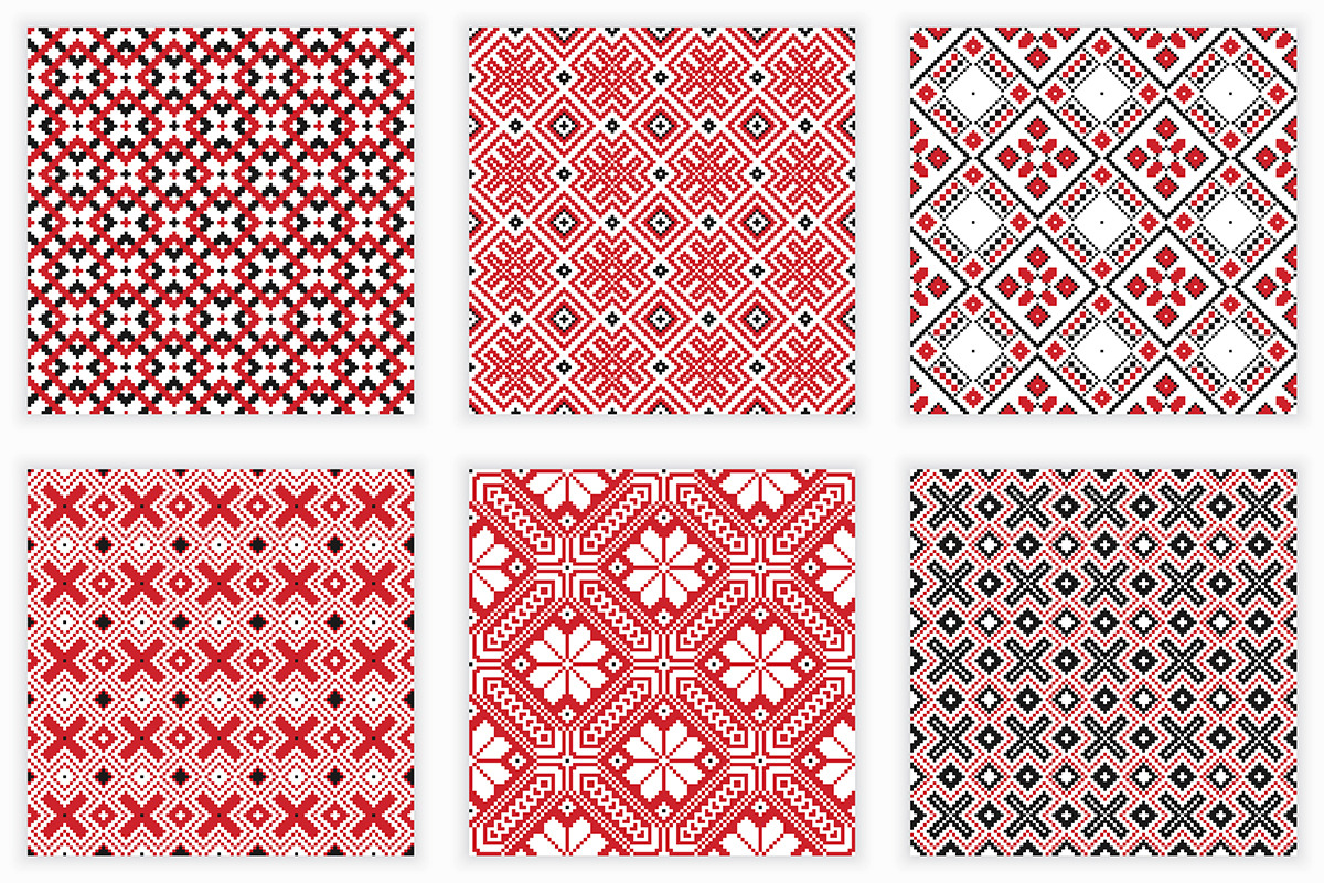 Slavic folk embroidery, a Pattern Graphic by Lawkeeper (Photo 3 of 4)