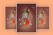 Artist Flyer, a Flyer Template by What a Story (Thumbnail 2 of 2)