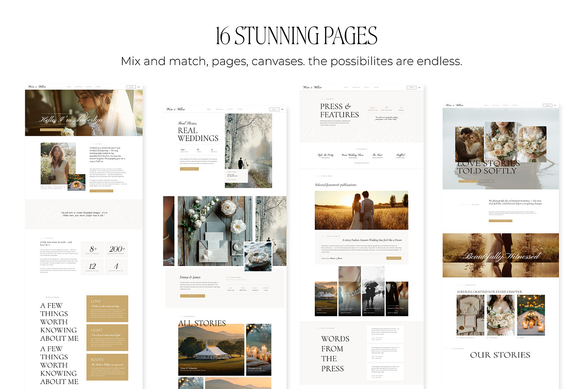 Wren & Willow | Showit Template, an App Template by Refinery Nine Co. (Photo 3 of 7)