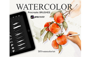 Watercolor Procreate Brushes