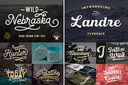 Huge Vintage Font Bundle, a Script Font by Larin Type Co. (Thumbnail 6 of 16)