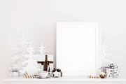 Christmas Frame Mockup Bundle -20, a Print Template by Mockup Shop (Thumbnail 29 of 39)