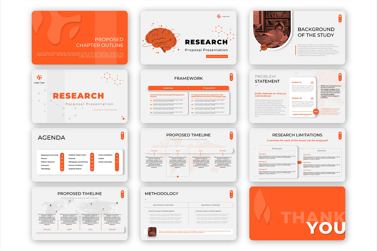 Research Proposal Presentation, a Presentation Template by Artemis-products (Photo 3 of 6)