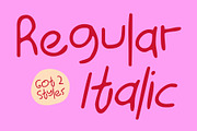CS Gianluca Drawn, a Handwritten Font by Craft Supply Co. (Thumbnail 3 of 8)