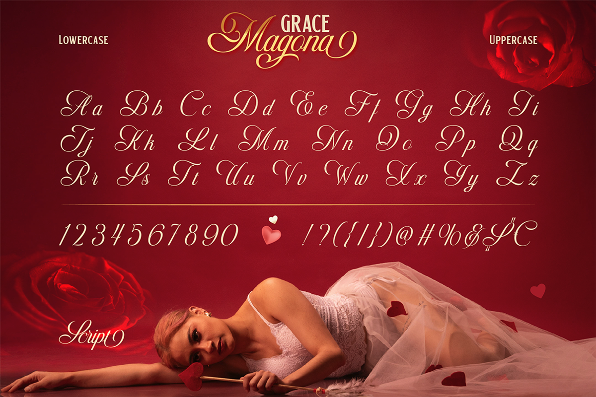 Grace Magona, a Serif Font by Burntilldead (Photo 4 of 12)