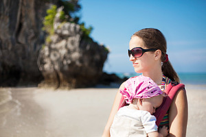 Woman and baby, a Photo by saiko3p