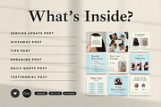 120 Hairstyle Instagram Template, a Social Media Template by Branding Victory STD (Thumbnail 9 of 10)