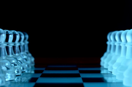 Chess pieces stock photo containing abstract and background, a Sports & Recreation Photo by sergeypeterman