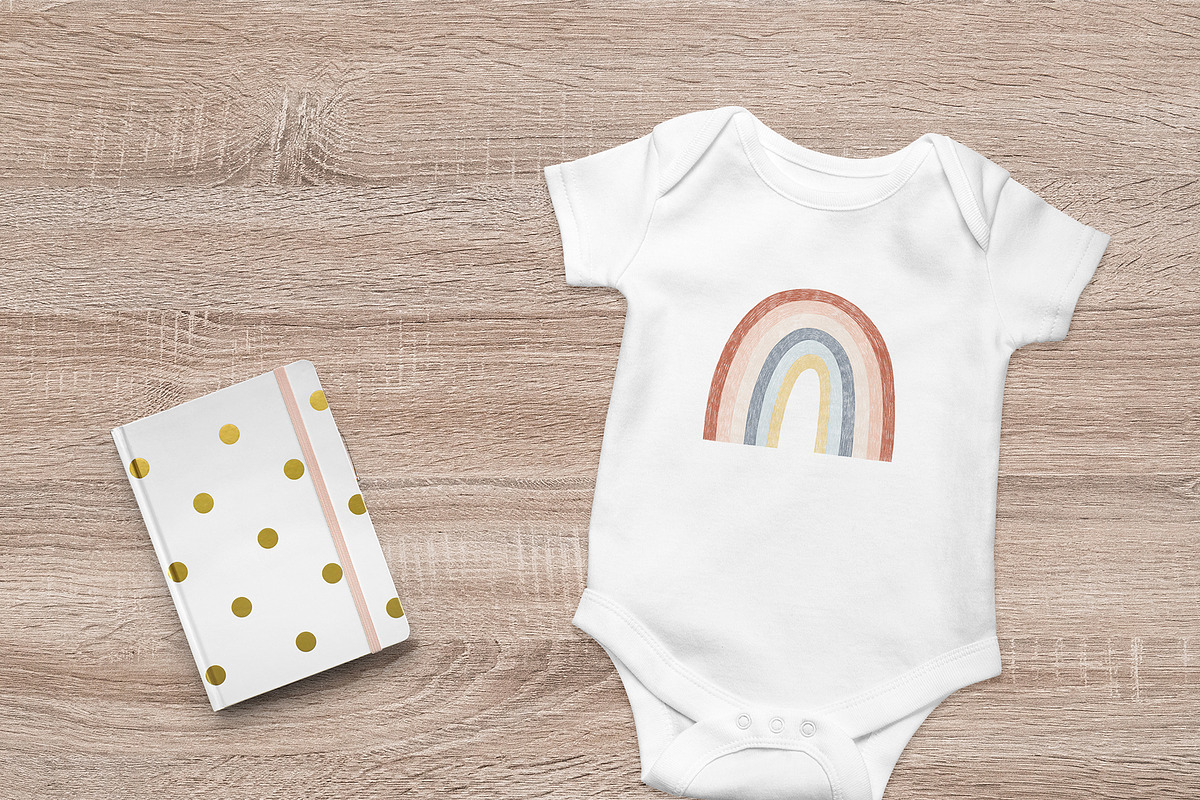 Rainbows - digital set, a Decorative Illustration by CrystalinaShop (Photo 5 of 6)