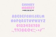 Chunky Monkey Font, a Font by Lollipop Hand Drawn (Thumbnail 5 of 7)