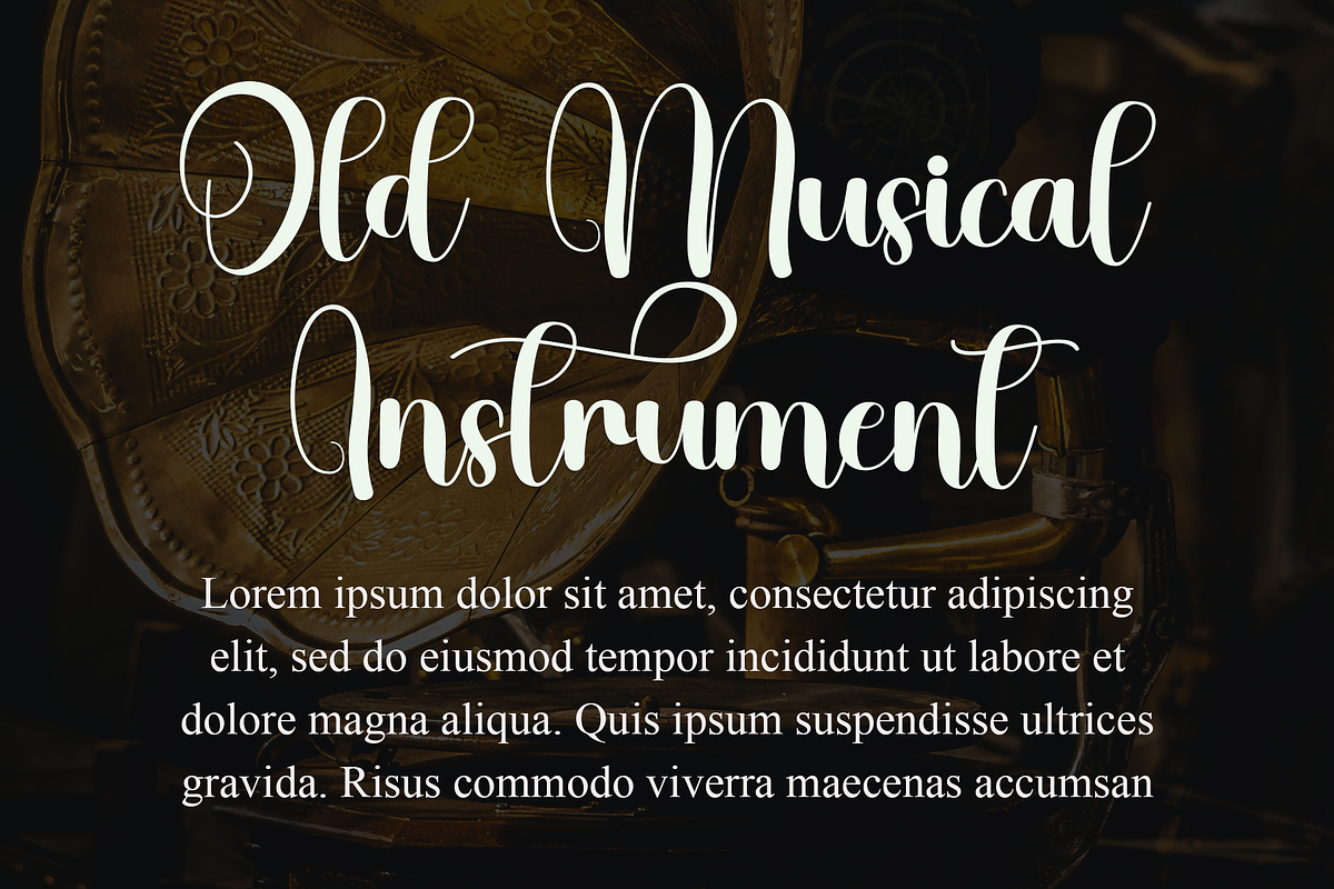 Vintage, a Handwritten Font by FreshTypeINK (Photo 3 of 8)