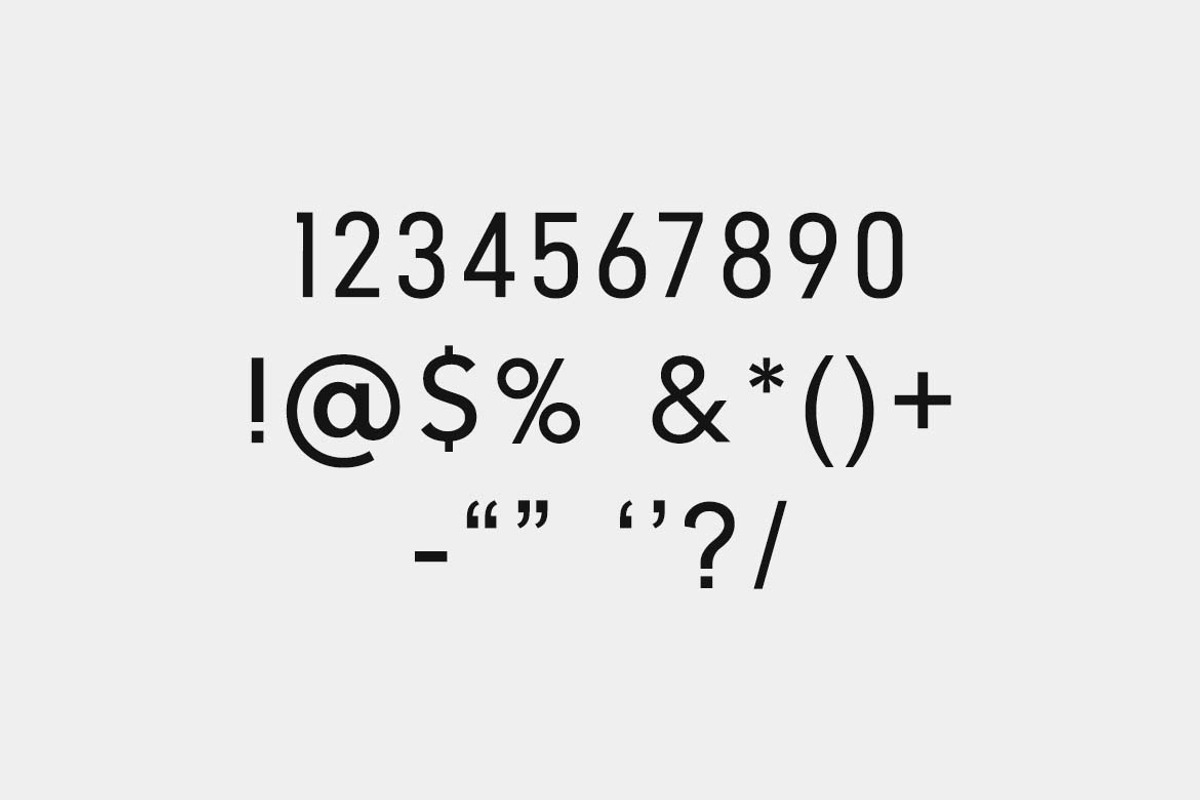 Antheroma Geometric Sans Serif Font, a Sans Serif Font by UICreative (Photo 7 of 12)