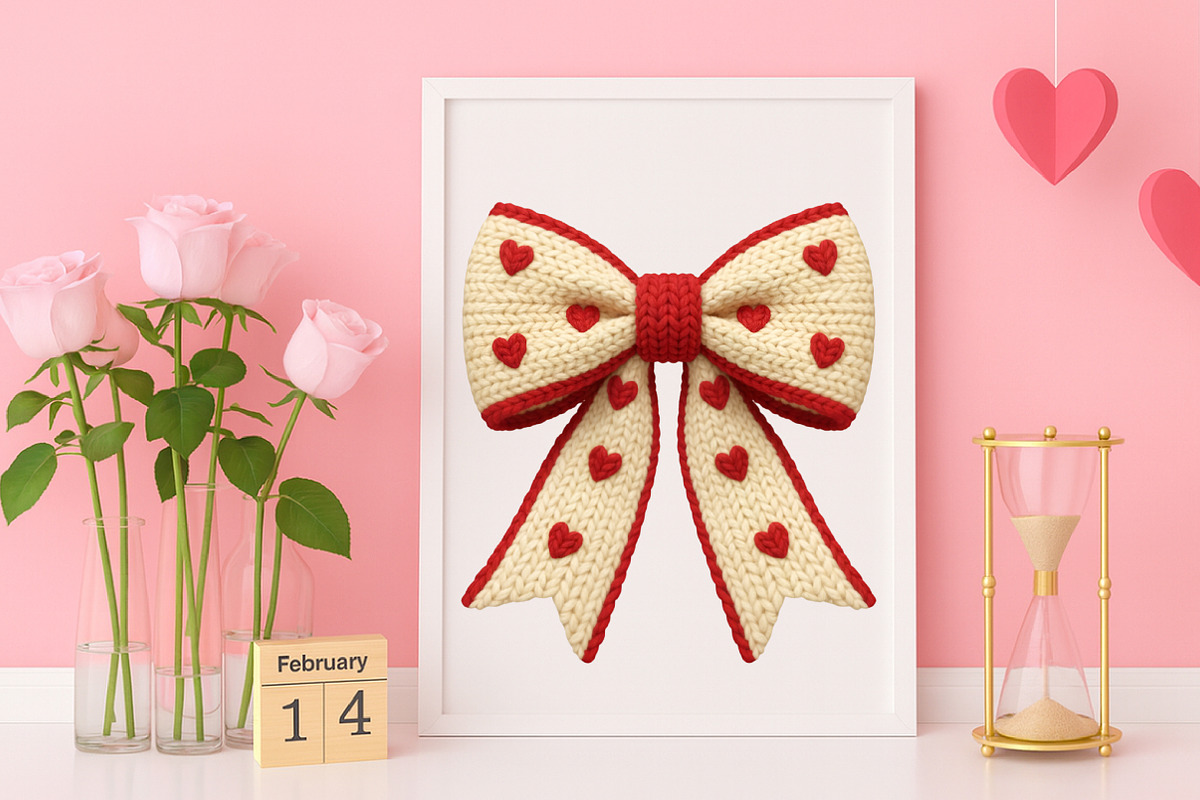 Coquette Valentine PNG, an Illustration by Canvas Craft (Photo 6 of 6)