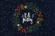 Christmas flowers and patterns, a Pattern Graphic by harmonia_green_art (Thumbnail 8 of 10)